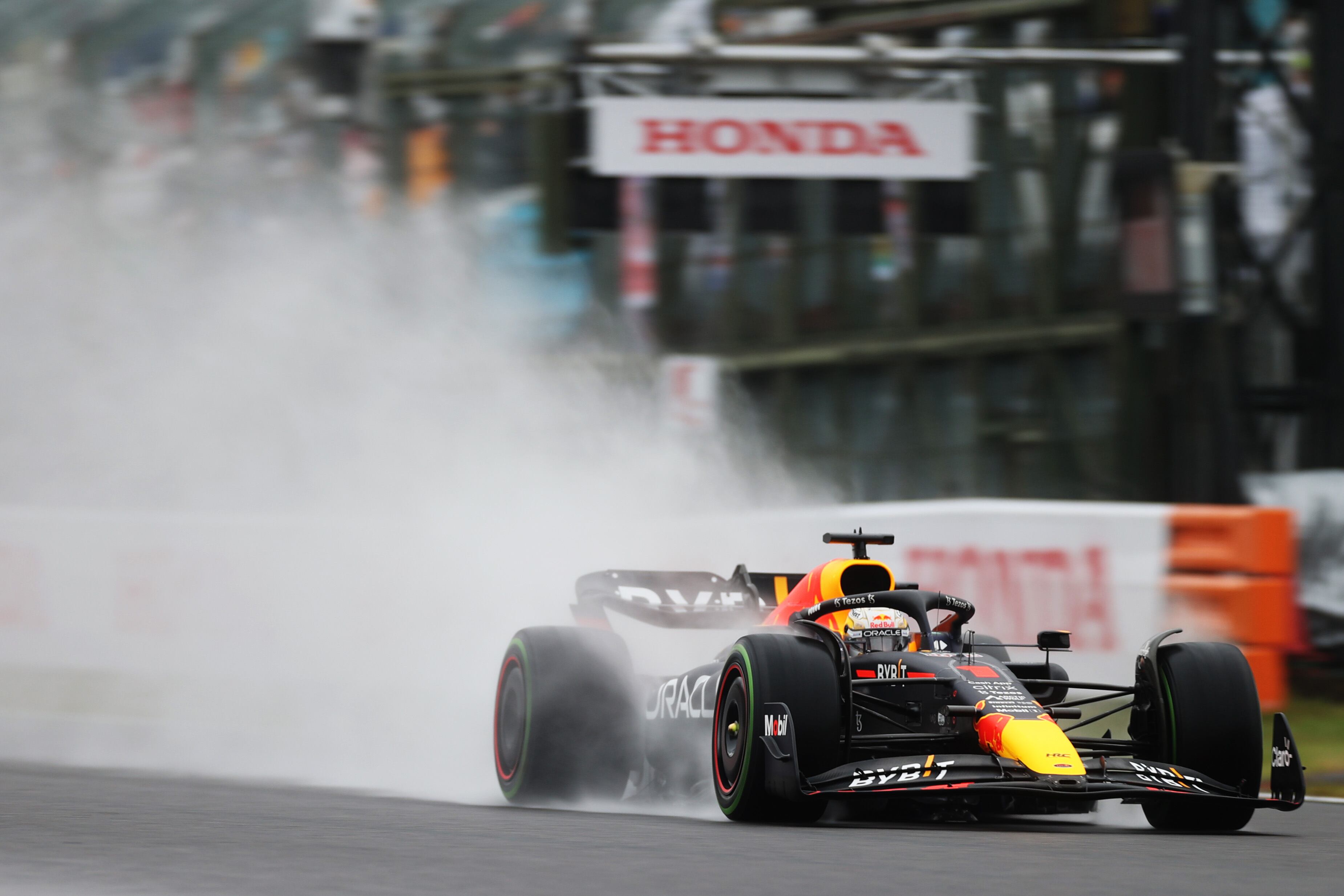 Max Verstappen en los libres del GP de Japón