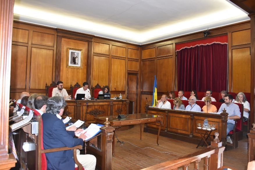 El pleno municipal de Alcoy