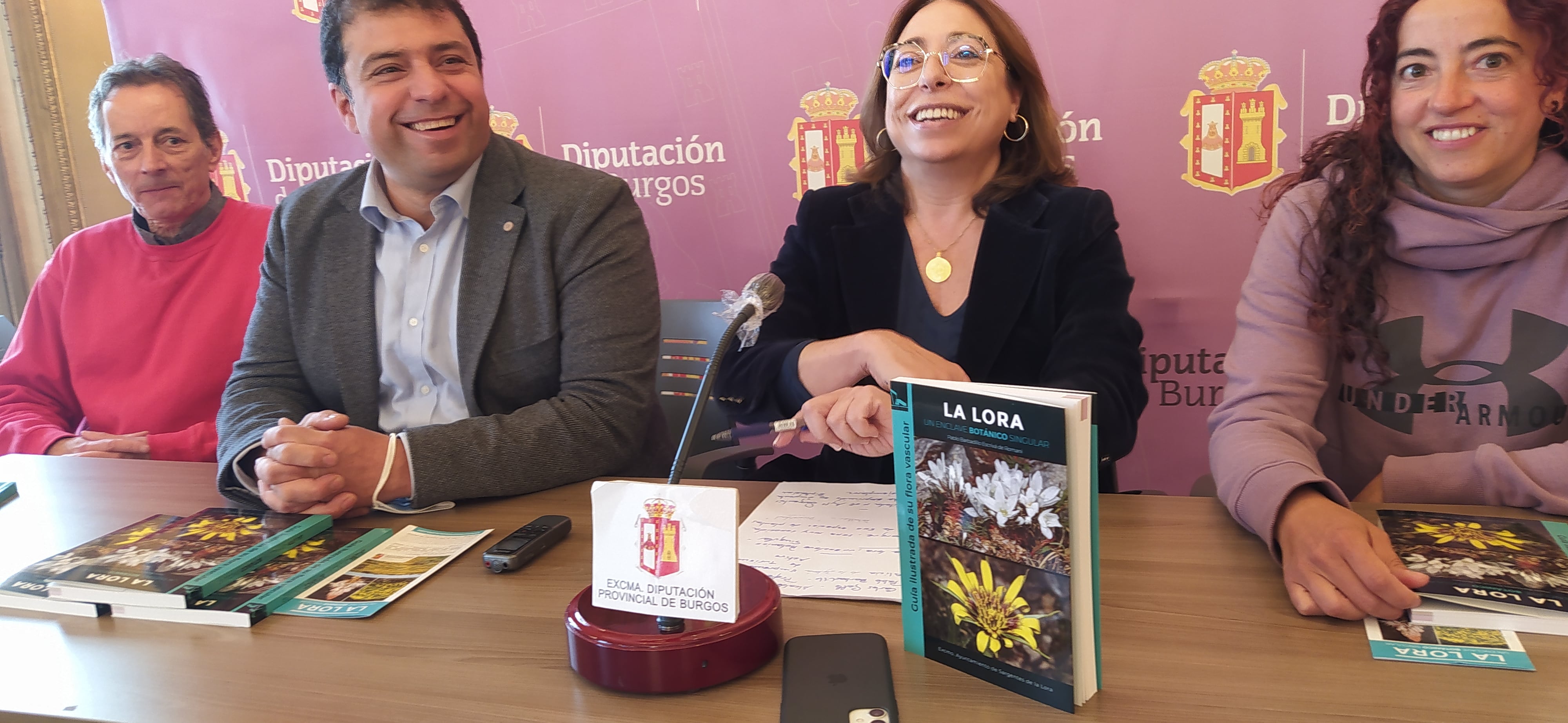 Presentación de la guía sobre la diversidad botánica de La Lora