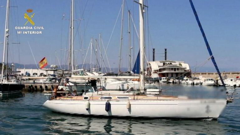 Una de las embarcaciones naúticas inspeccionadas por los agentes