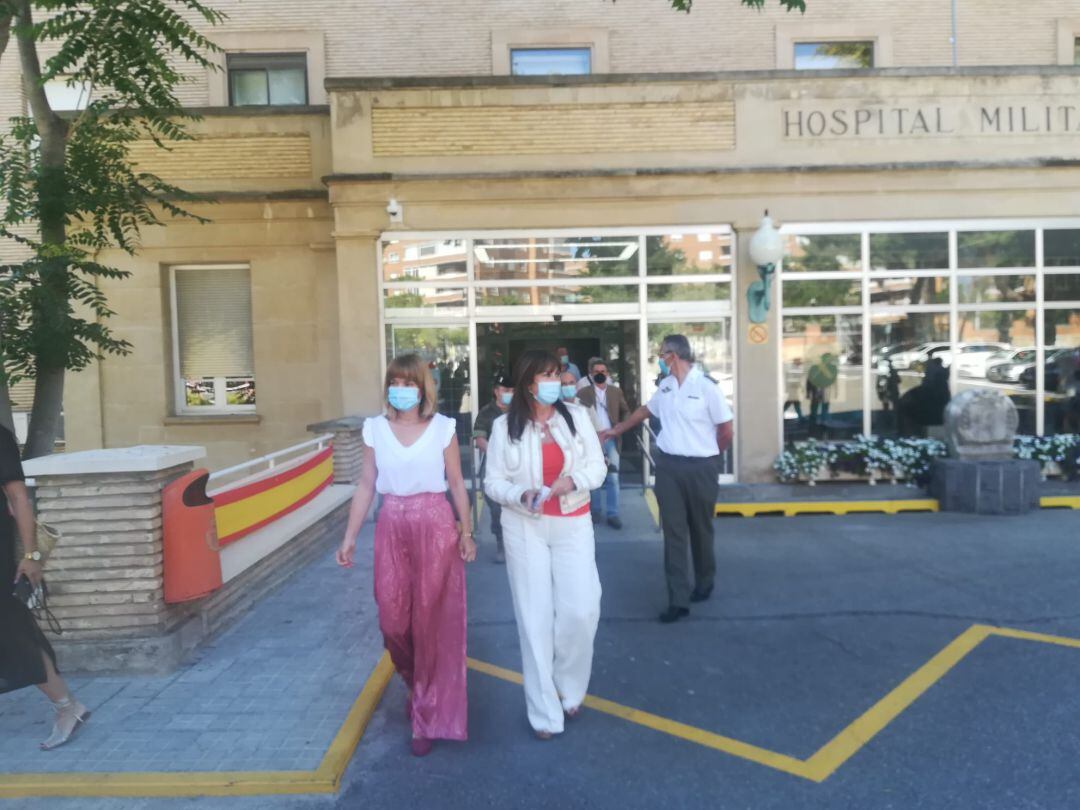 Visita al Hospital Militar