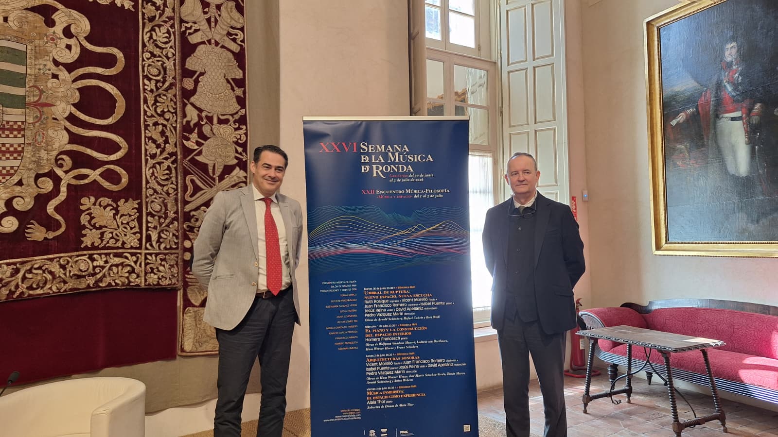 Presentación de la XXVI Semana de la Música de Ronda