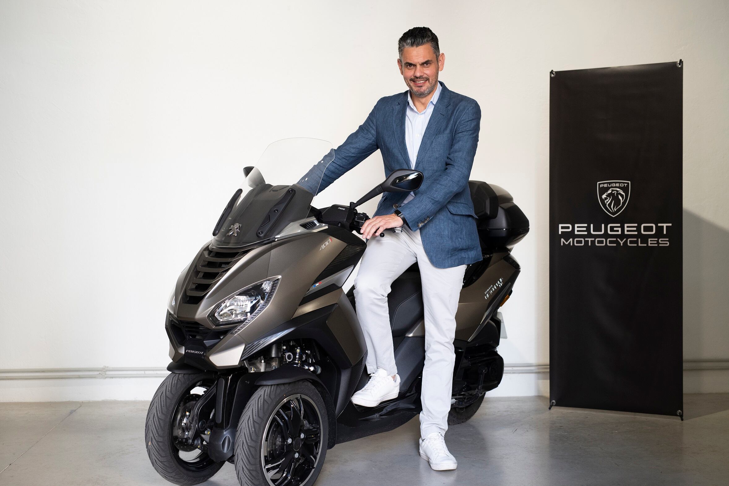 Francisco Domínguez, Director General de Peugeot Motocycles para España