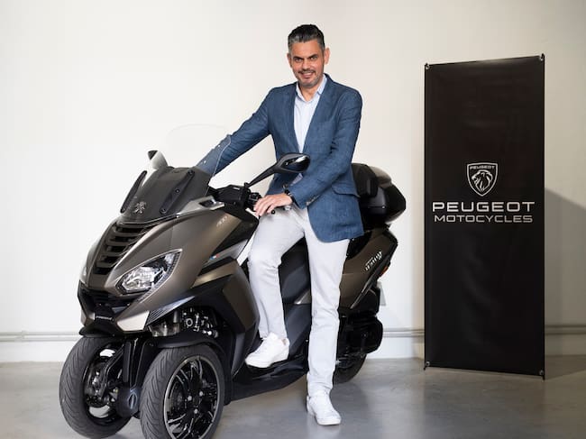 Francisco Domínguez, Director General de Peugeot Motocycles para España