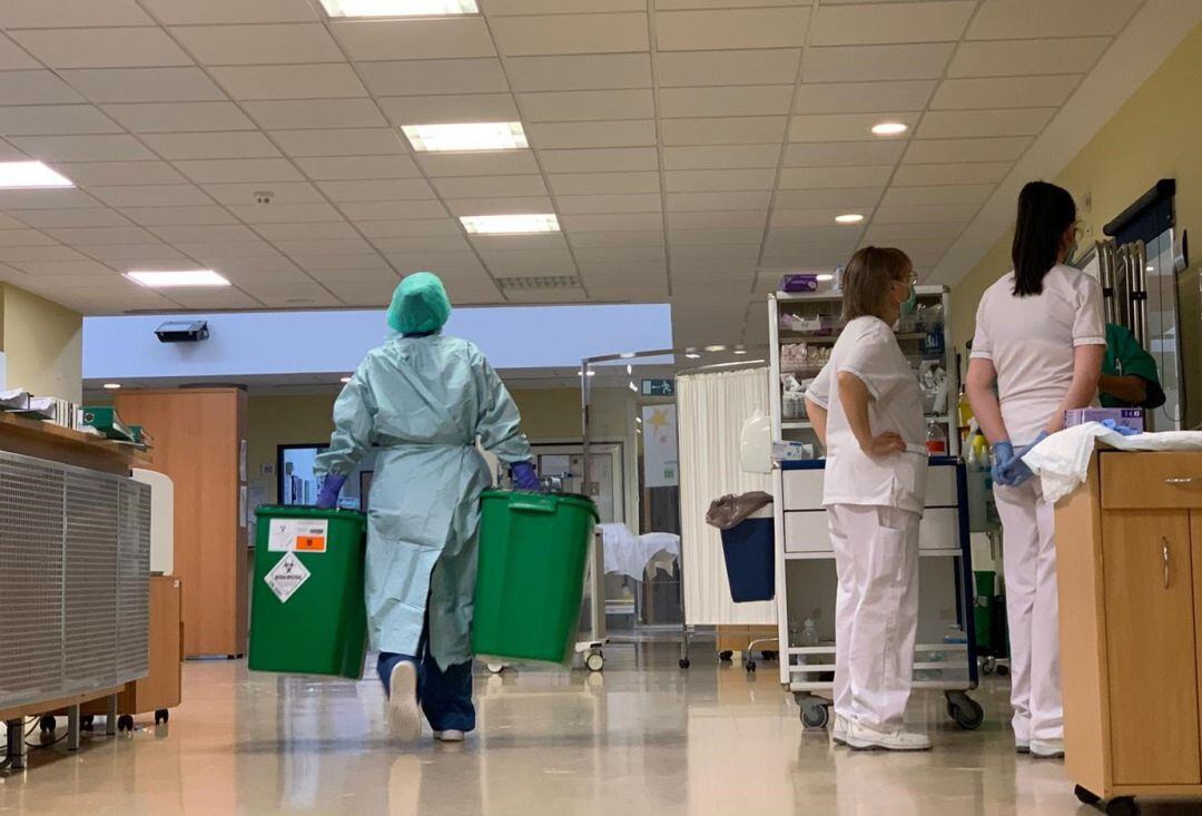 Interior de un hospital de la Agencia Sanitaria Alto Guadalquivir.