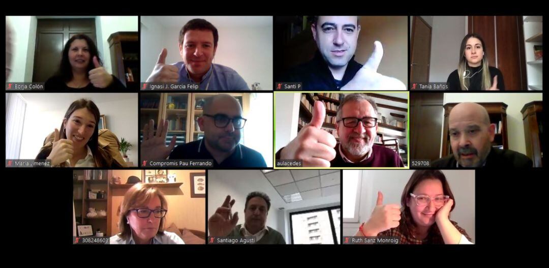 Imagen de la Junta de Portavoces de la Diputación