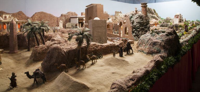 Foto del Belén de Monzón de Campos. 