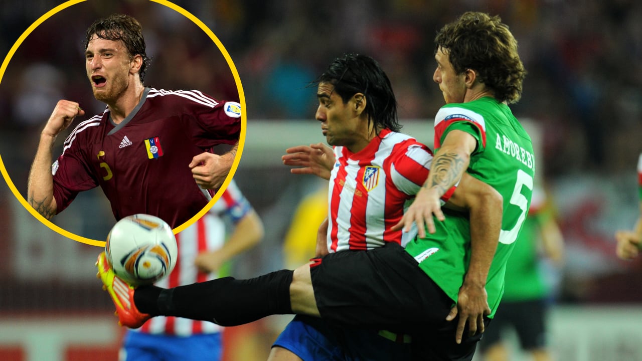 Fernando Amorebieta, exjugador del Athletic Club y de la selección venezolana