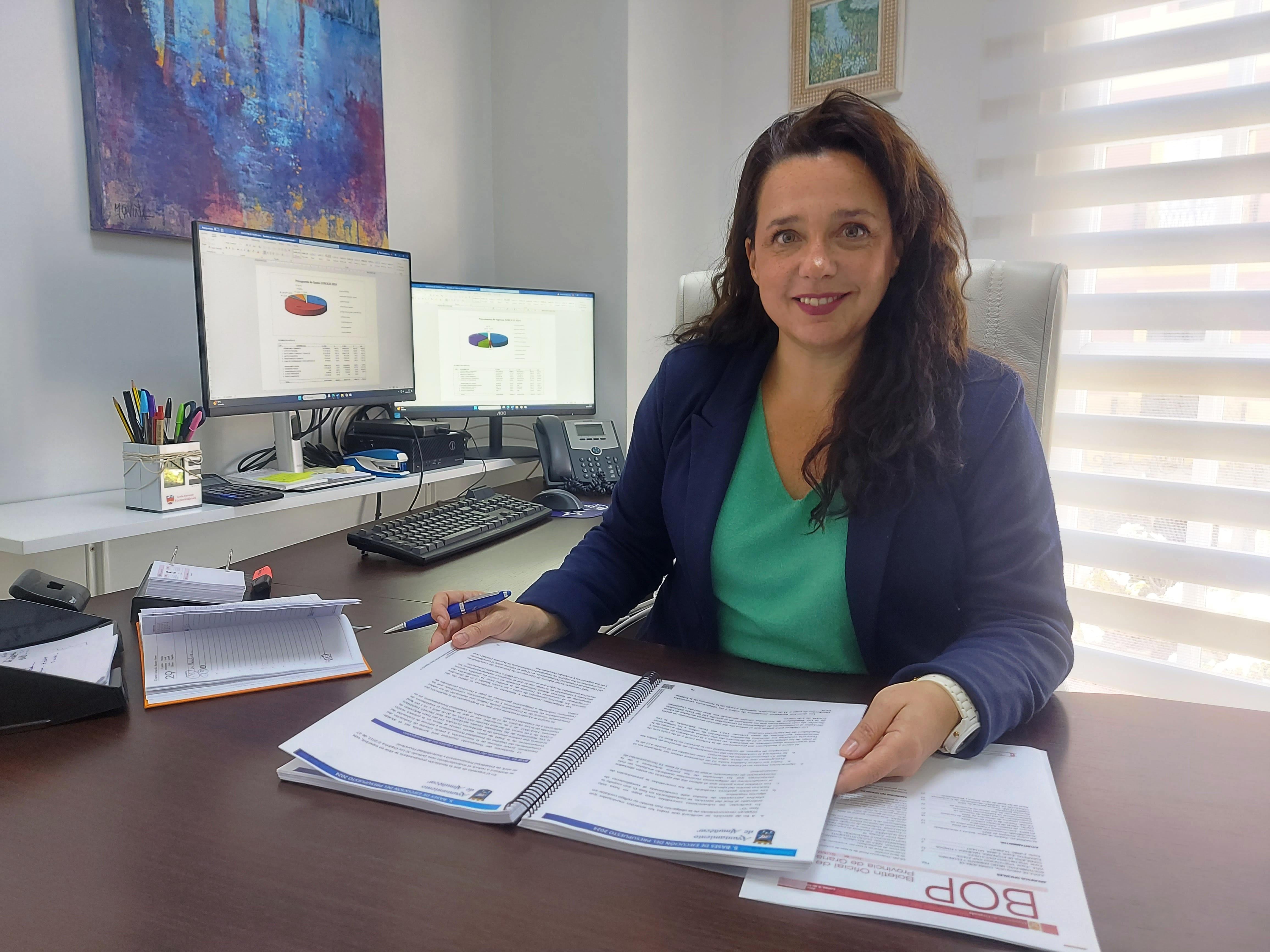 Beatriz González concejala de Economía y Hacienda de Almuñécar (Granada)