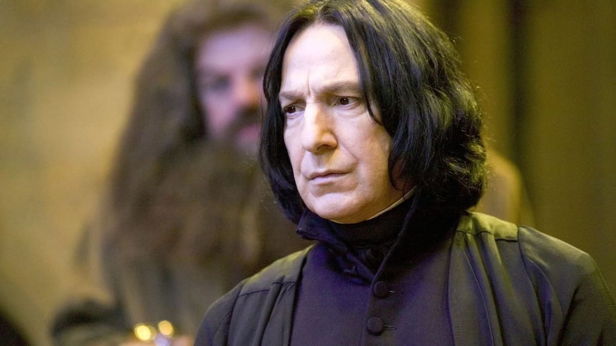 El secreto de Snape que J.K. Rowling solo confió a Alan Rickman