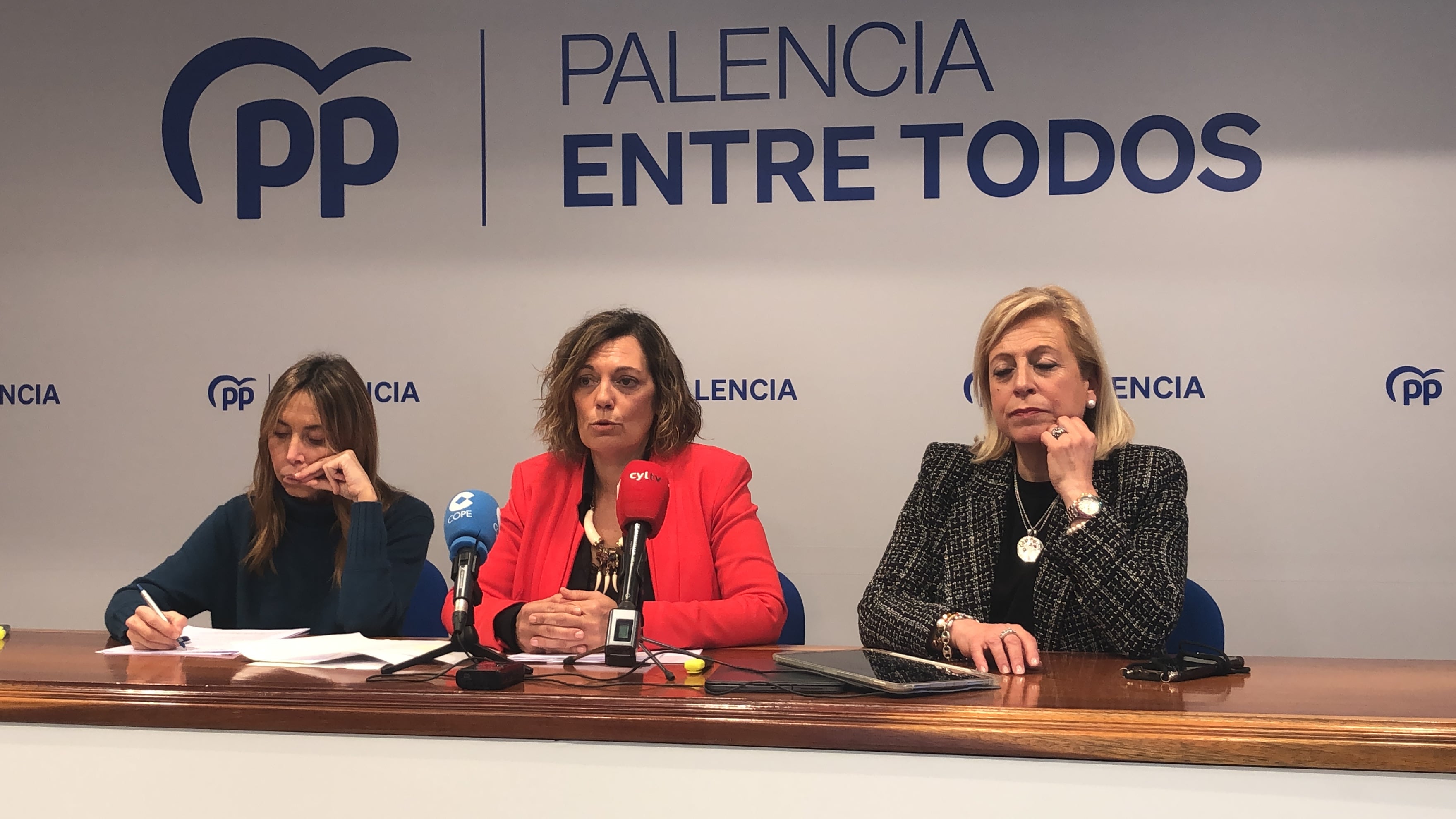 Las parlamentarias nacionales del Partido Popular por Palencia