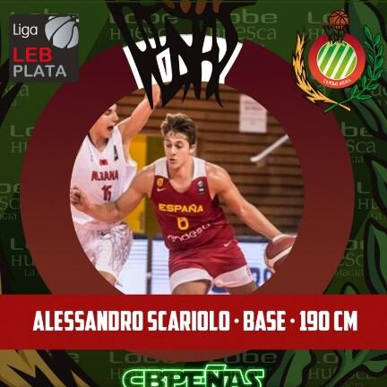 Alessandro Scariolo es el nuevo fichaje del CB Peñas