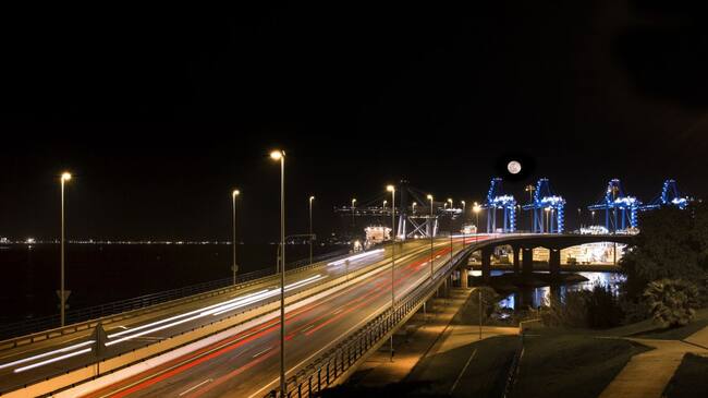 Acceso Norte del Puerto de Algeciras.