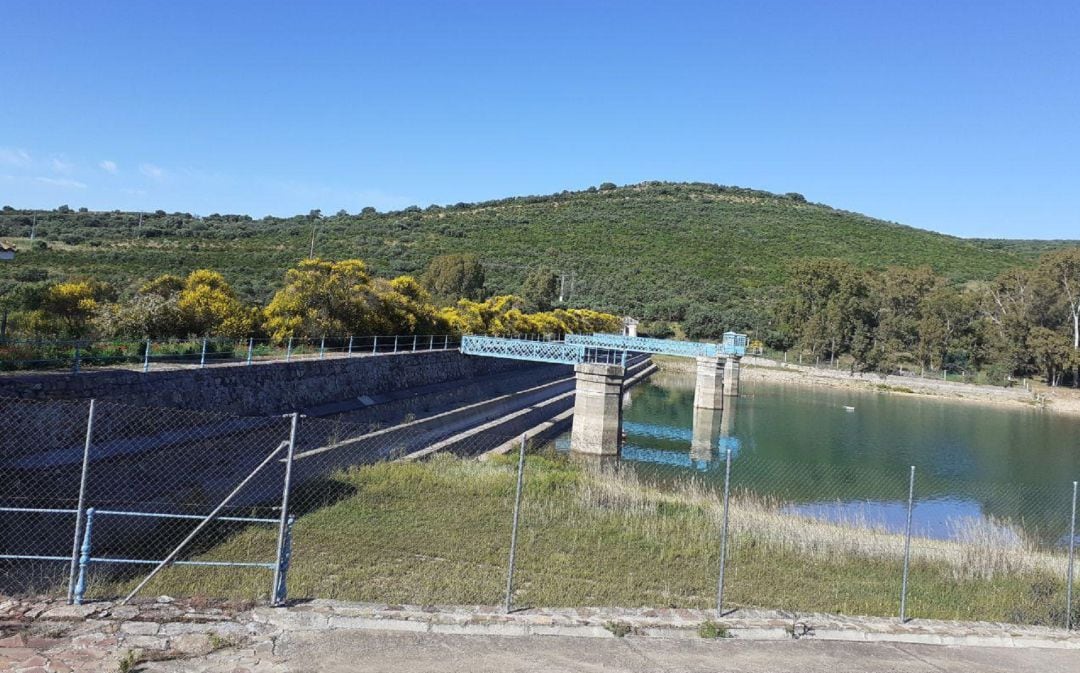 Situación del embalse de Gasset el pasado mes de mayo