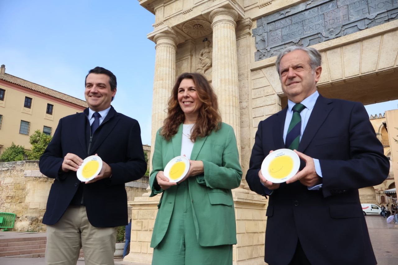 Jose María Bellido, María Ritter y Salvaldor Fuentes (Prensa Ayto. Córdoba)