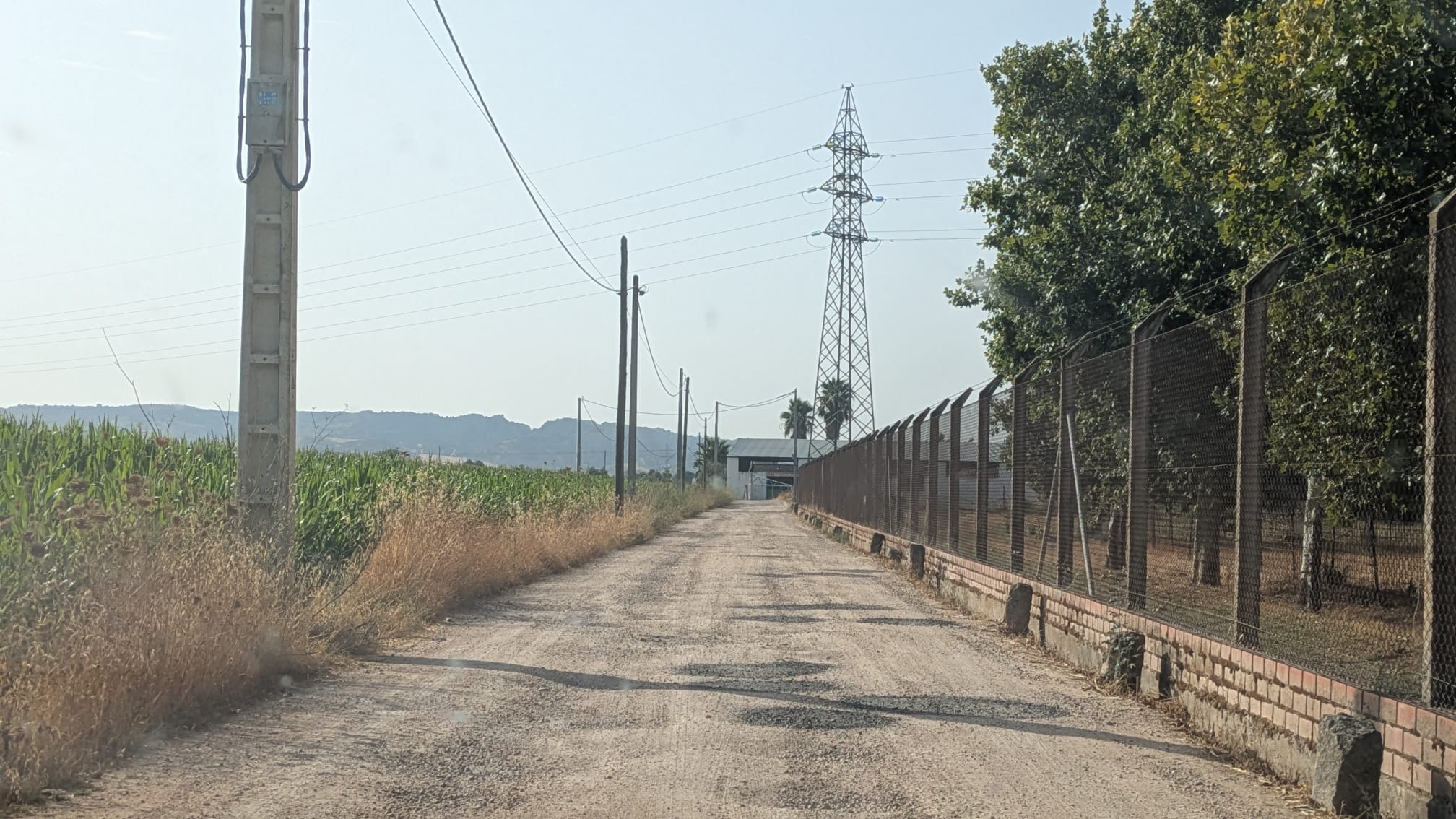 Fotografía del camino del Bárrago, en Talavera de la Reina