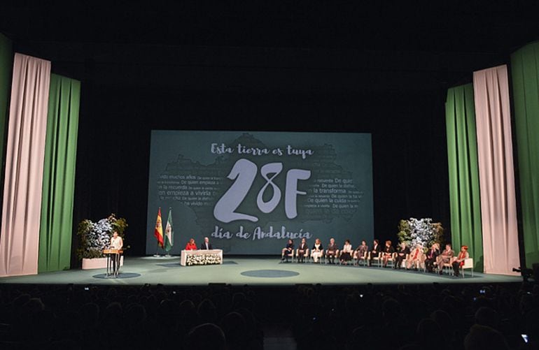 Acto institucional de celebración del Día de Andalucía en Sevilla