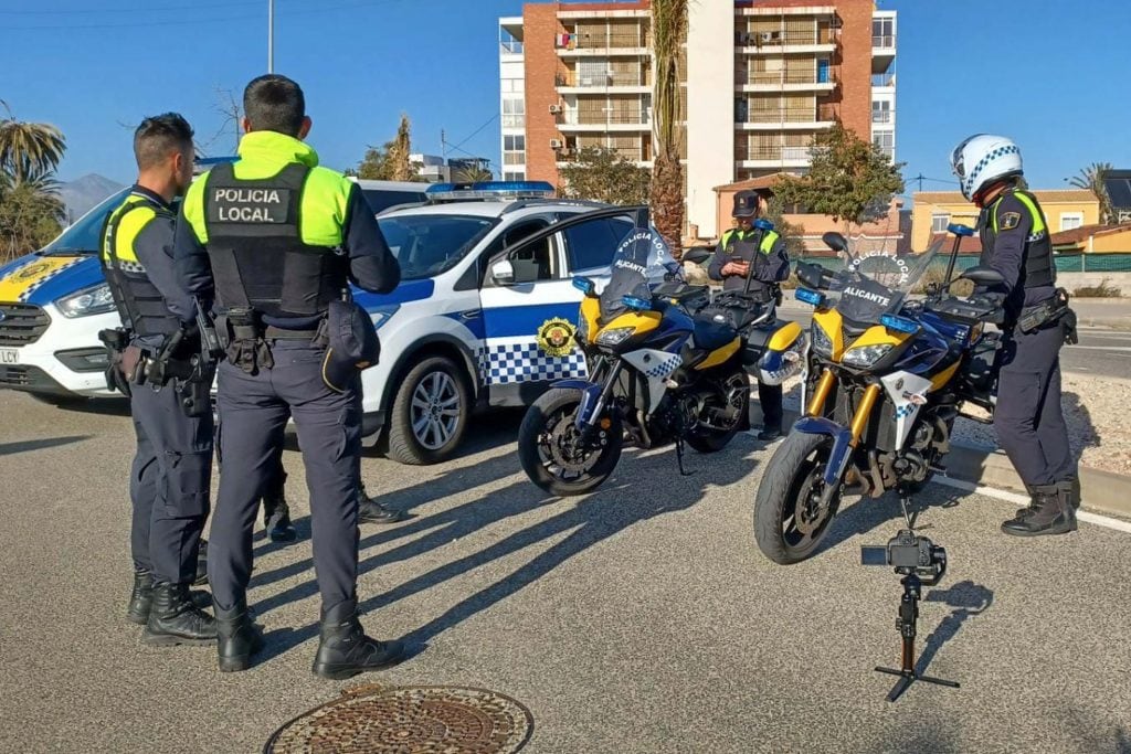 Imagen de archivo de la Policía Local de Alicante