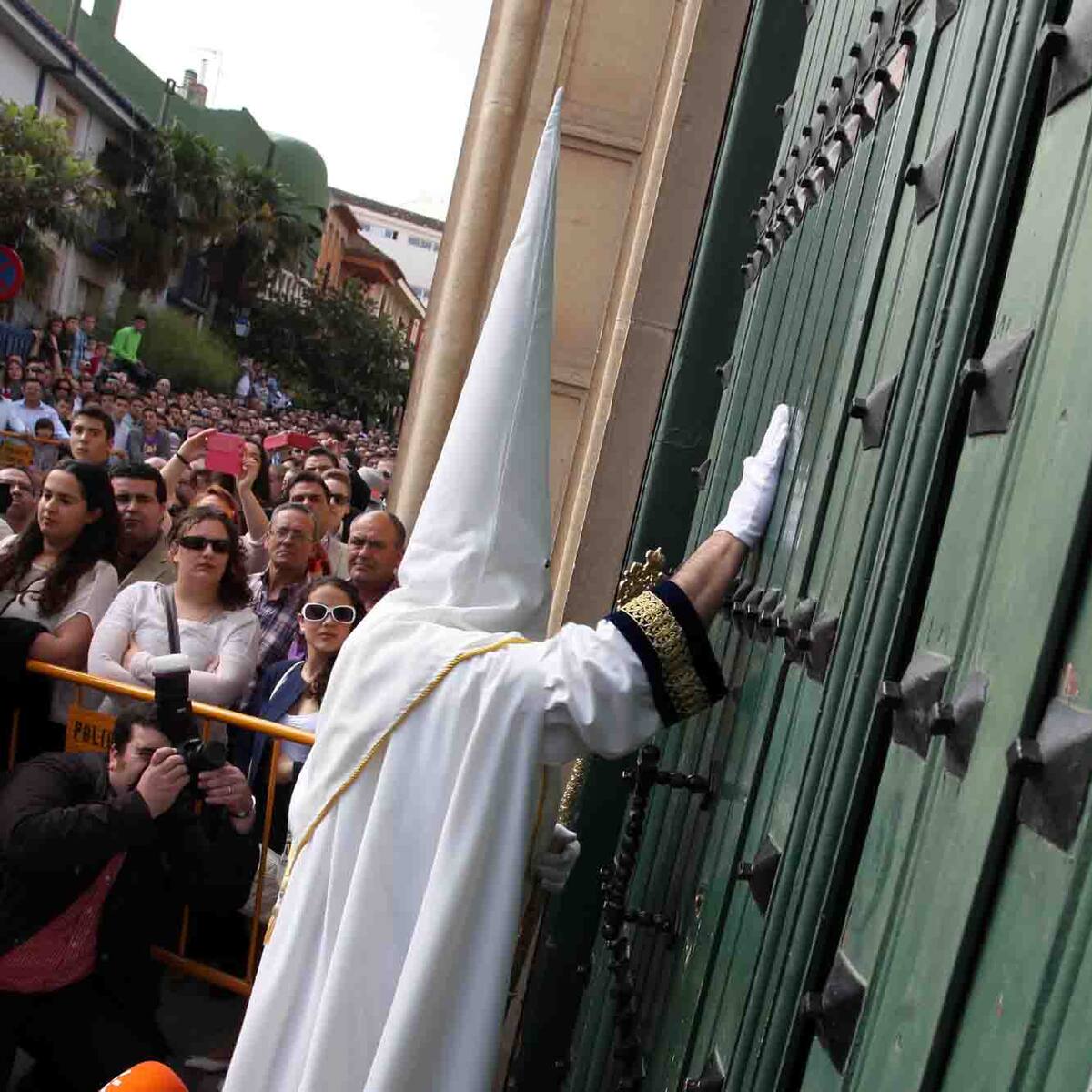 La 'Llamá' en San Roque abre la Semana Santa de Jaén