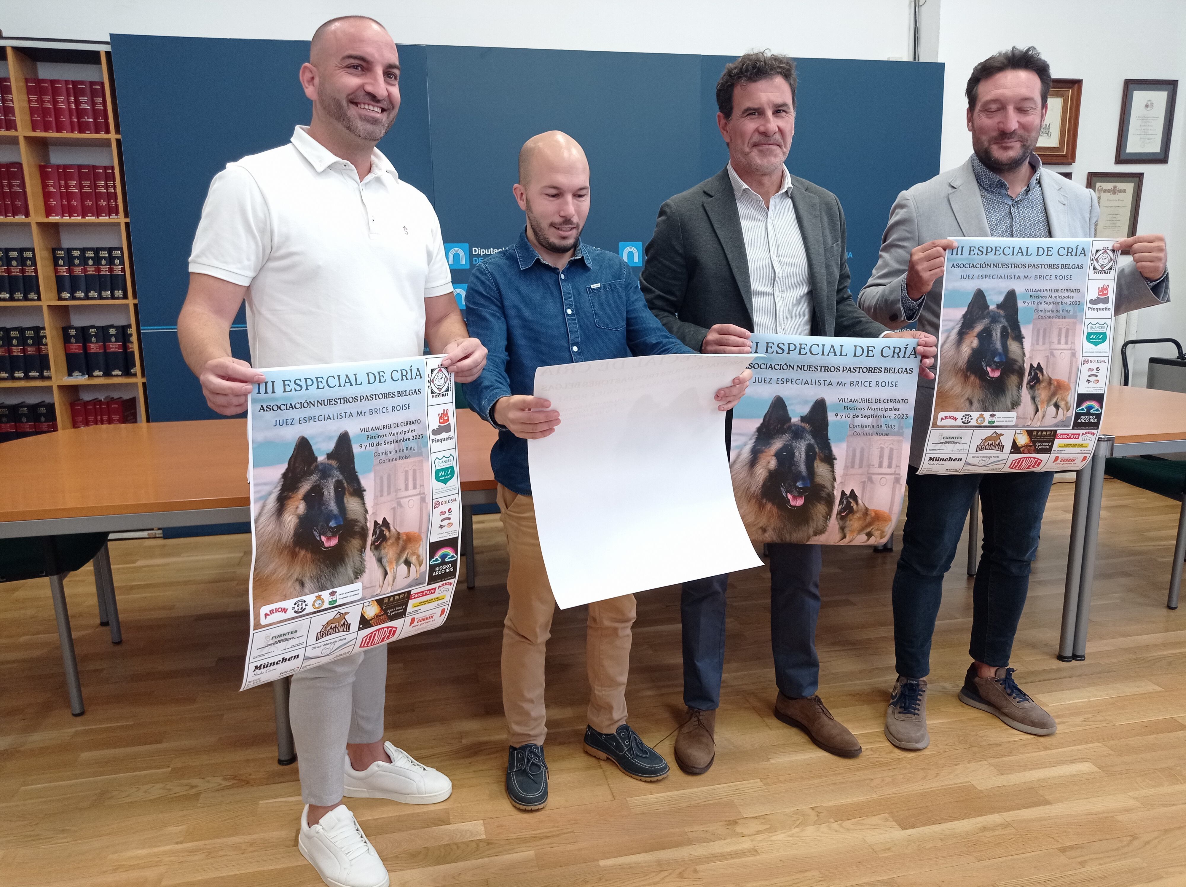 Villamuriel de Cerrato acoge la celebración de la Feria de Pastores Belgas