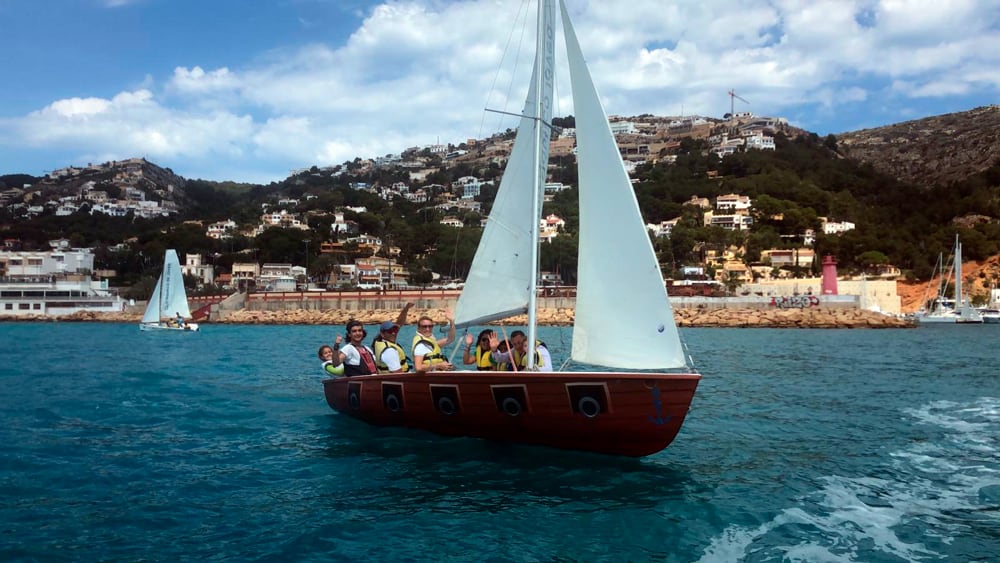 Imagen de archivo de la jornada de puertas abiertas 2019 del Club Náutico Jávea.