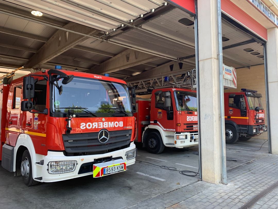 Caminos del Parque de Bomberos de Úbeda