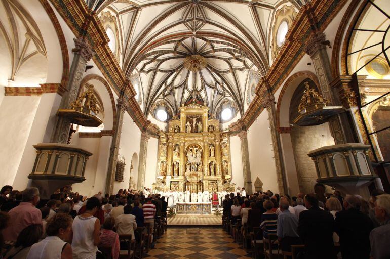 Interior del catedral de Albarracín