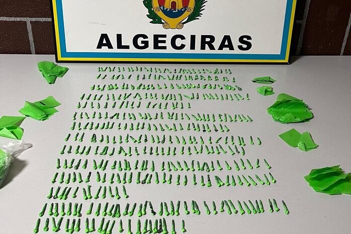 Alijo intervenido por la Policía