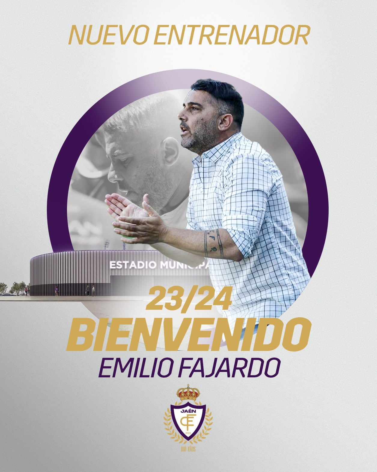 Emilio Fajardo nuevo entrenador del Real Jaén