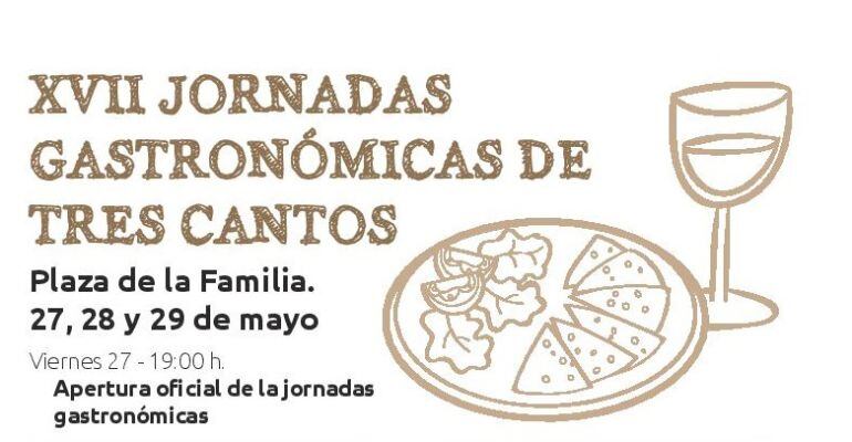 Cartel Jornadas Gastronómicas de Tres Cantos