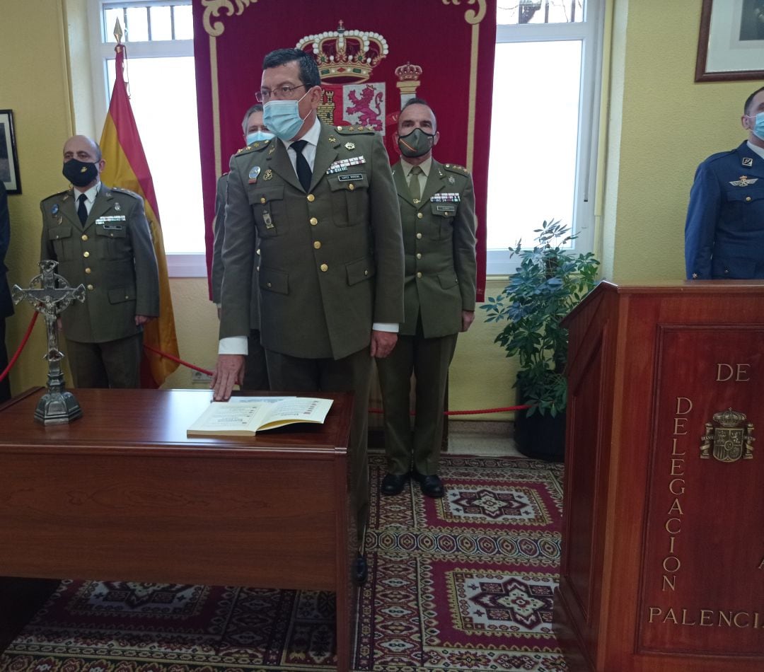 Toma de posesión del Coronel Jesús Manuel López Moreno como Subdelegado de Defensa en Palencia