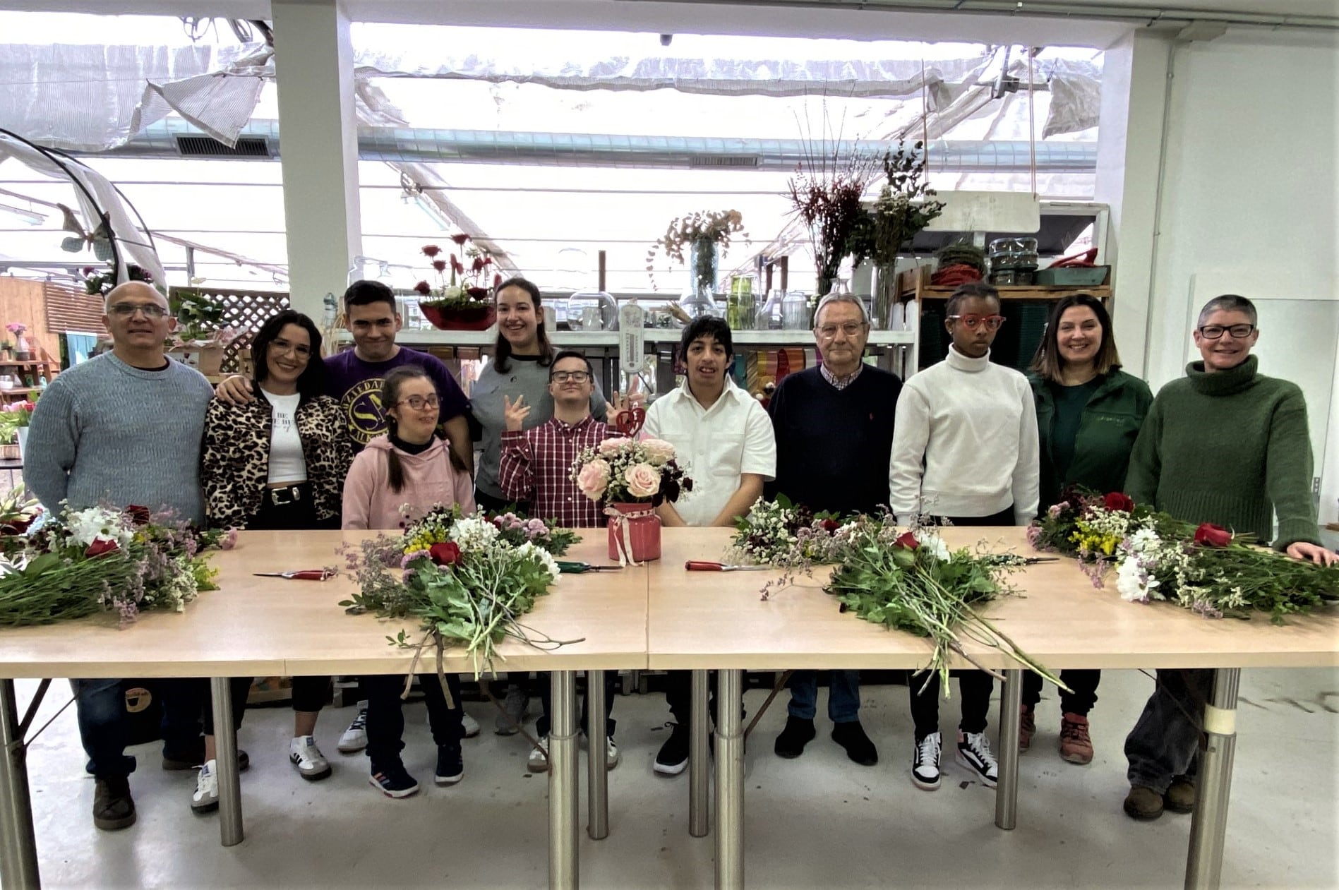 Alumnos con discapacidad conocerán el oficio de la floristería con Gardenier.