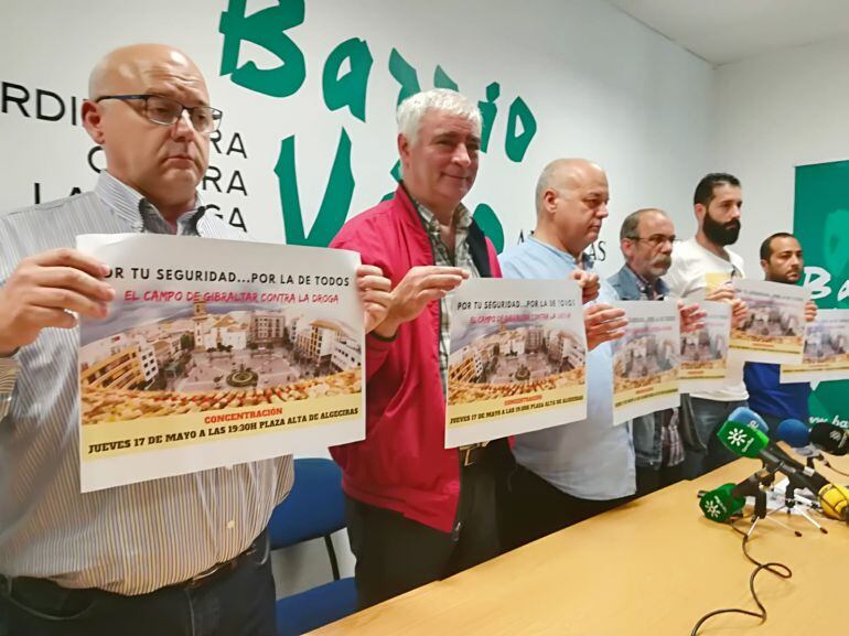 Presentación de la concentración contra el narcotráfico