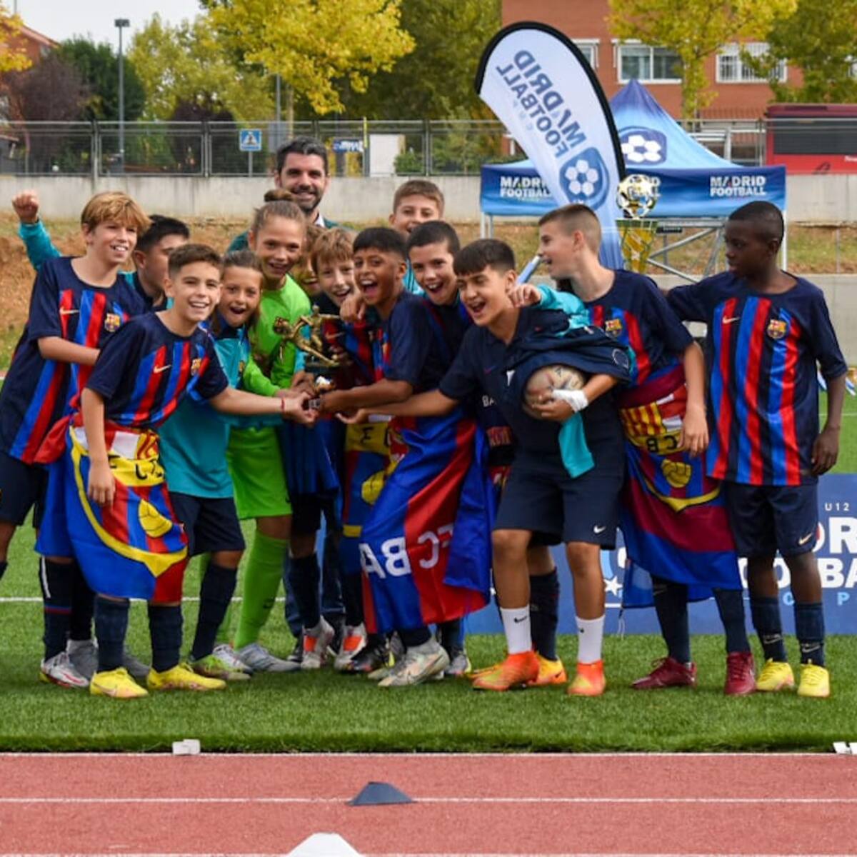 Paracuellos recibe a las canteras del Real Madrid, Barcelona, Chelsea o Atlético en la ‘Madrid Football Cup U-12’