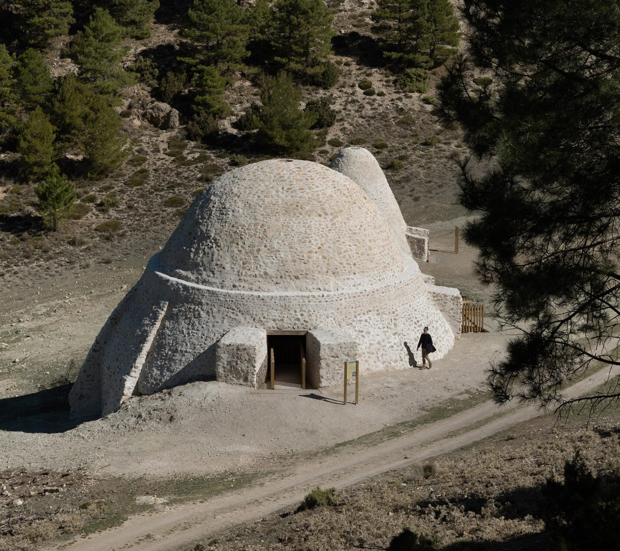 Rehabilitación de los pozos de la nieve de Sierra Espuña.