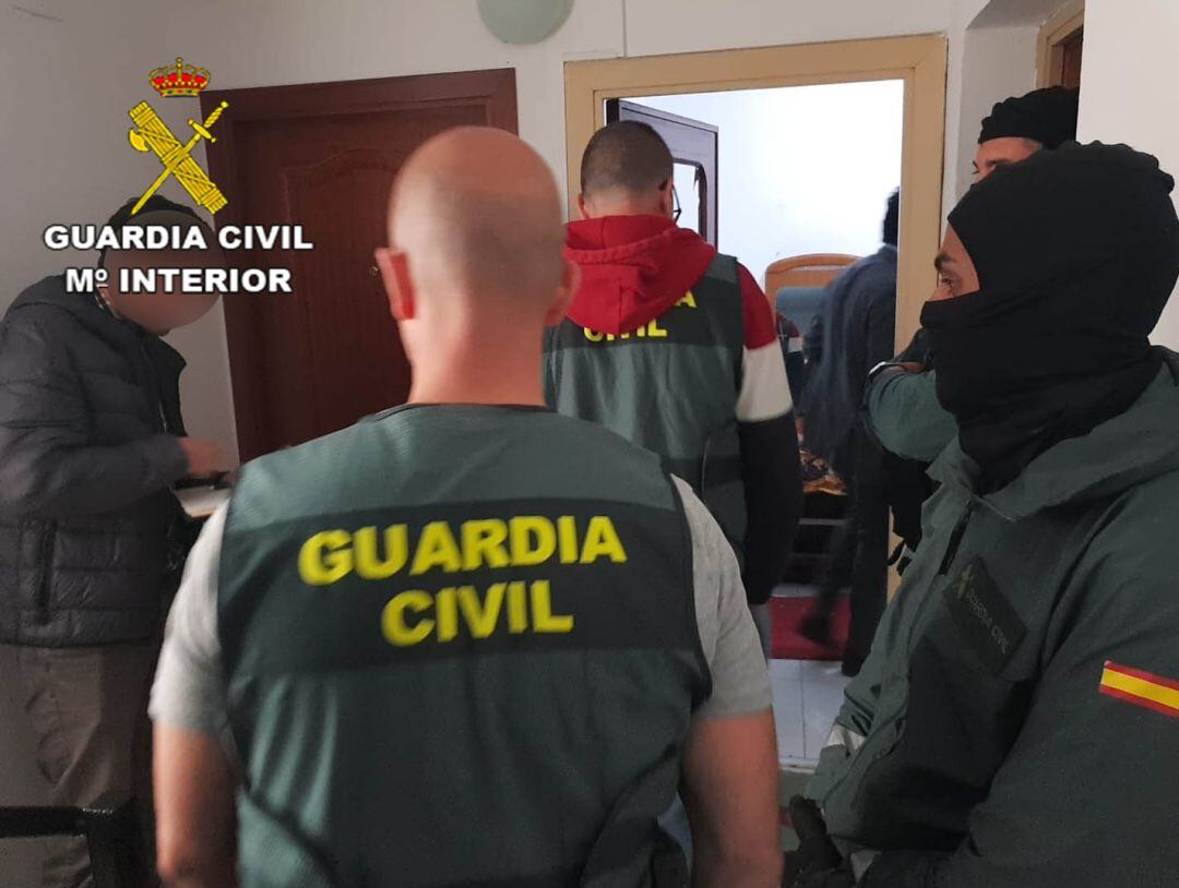 Imagen de archivo de una operación de la Guardia Civil