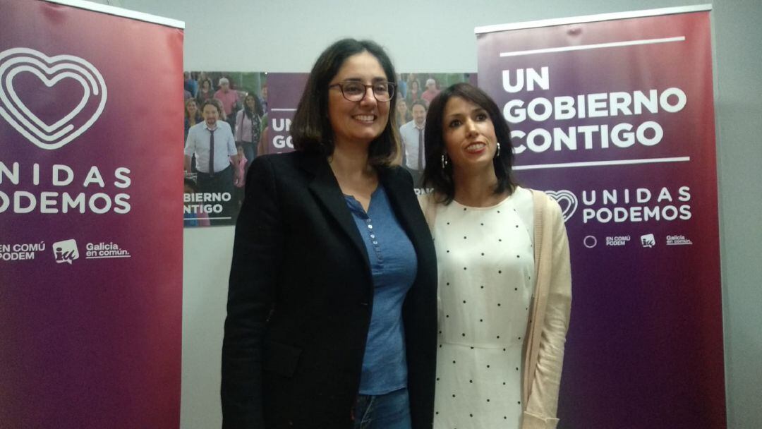 Carmen María Ruiz y Martina Velarde, diputada electa.