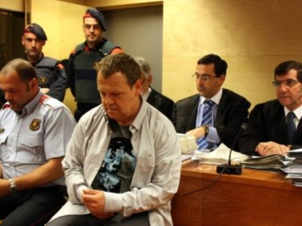 El zelador Joan Vila durant el judici a l'Audiència de Girona