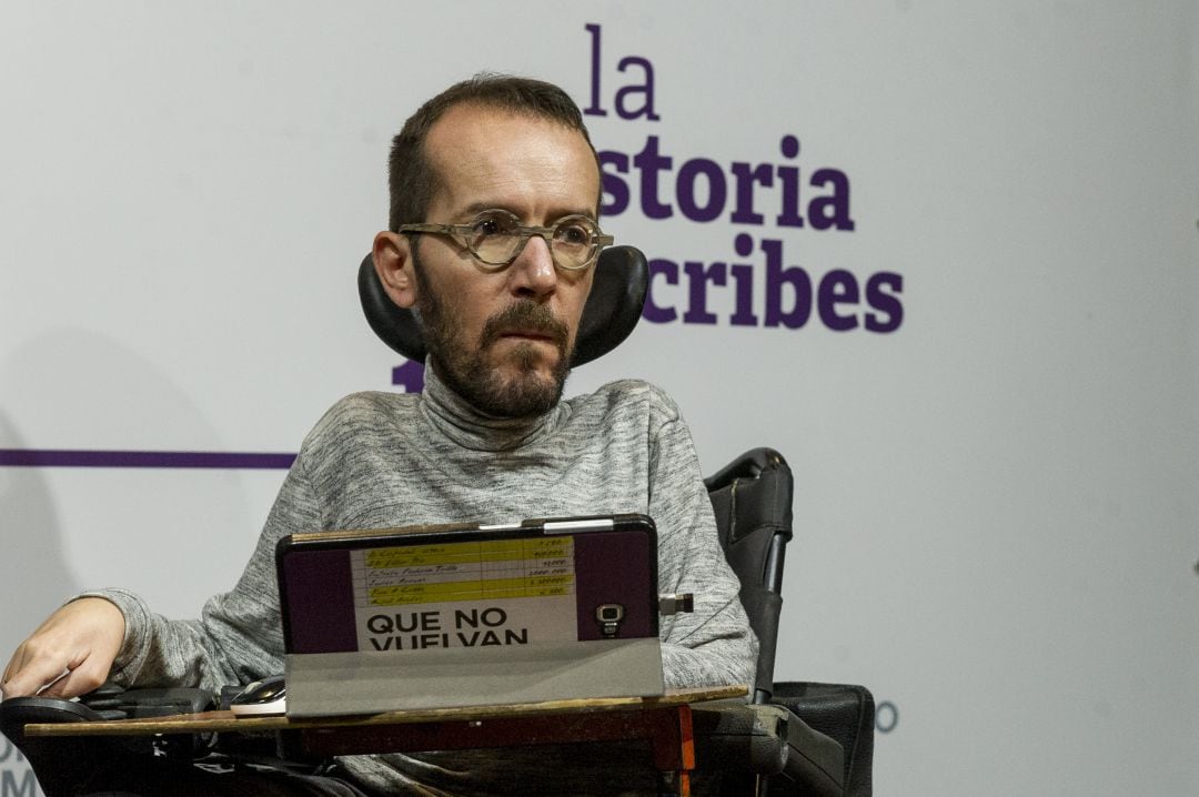 El secretario de organización de Podemos, Pablo Echenique, en una imagen del pasado 28 de abril