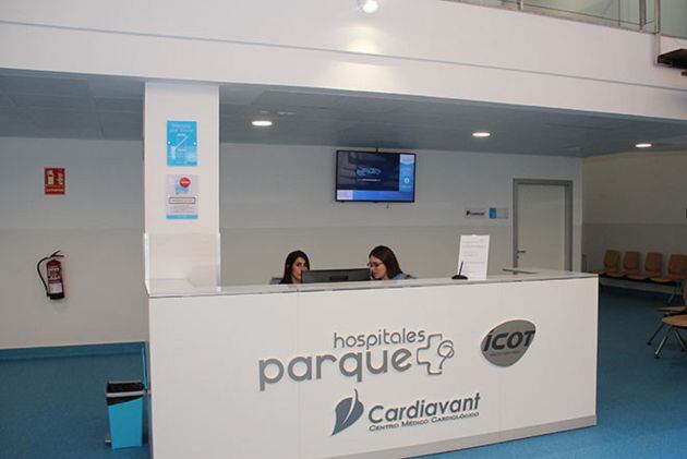 Interior del nuevo centro en Lanzarote de Parque Hospitales e ICOT.
