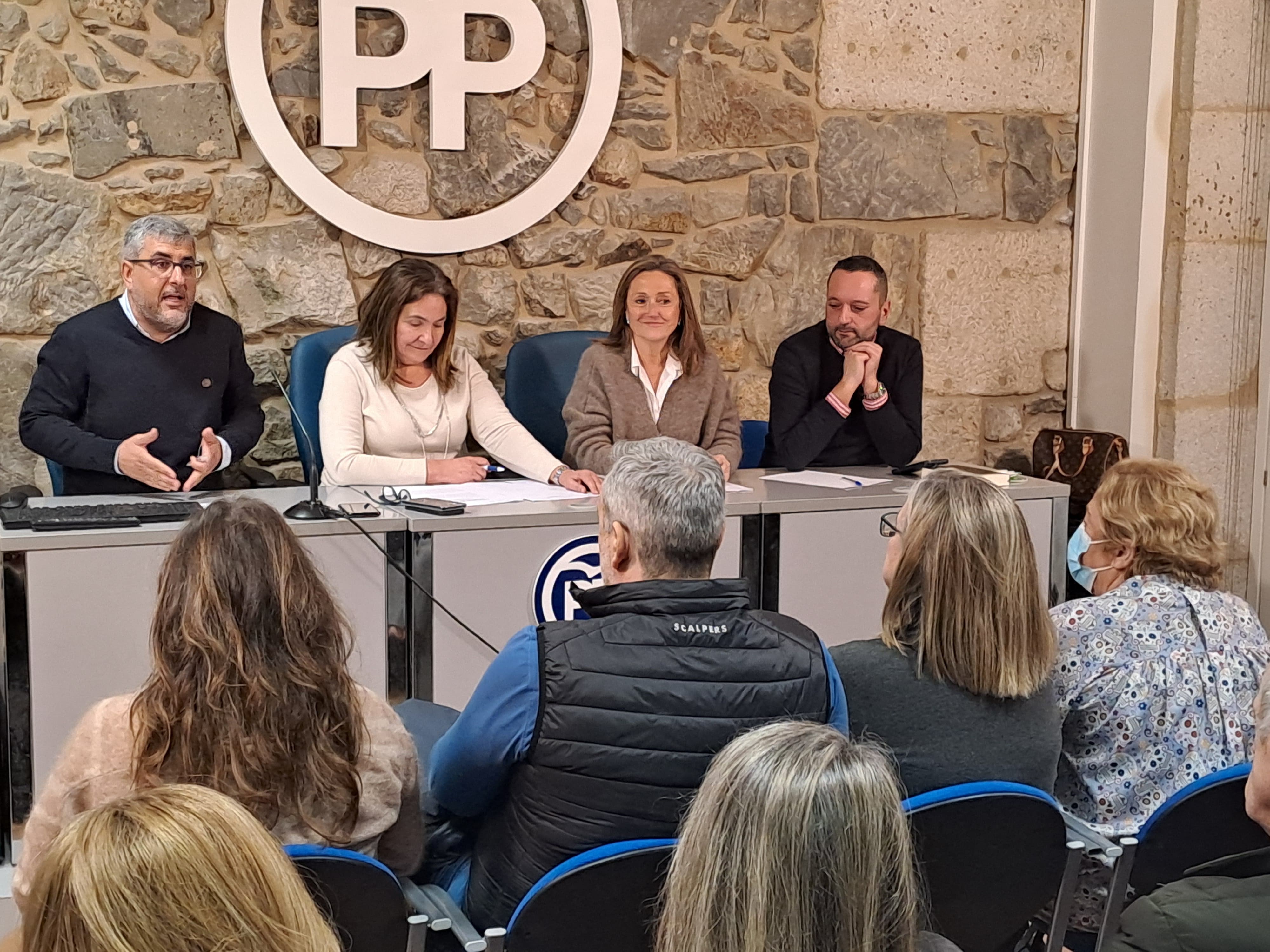 Reunión dela dirección del PP de Vigo.