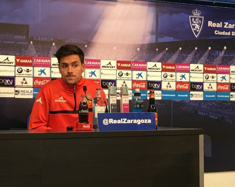 Ortí, durante su comparecencia en la sala de prensa de la Ciudad Deportiva