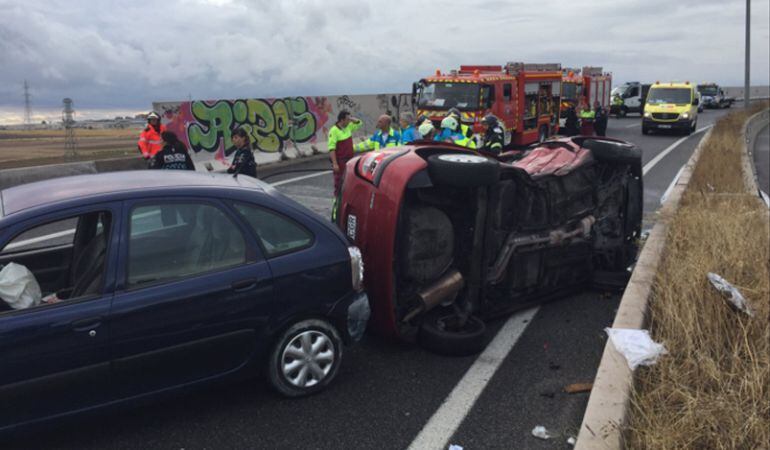 Accidente de tráfico en la M-506