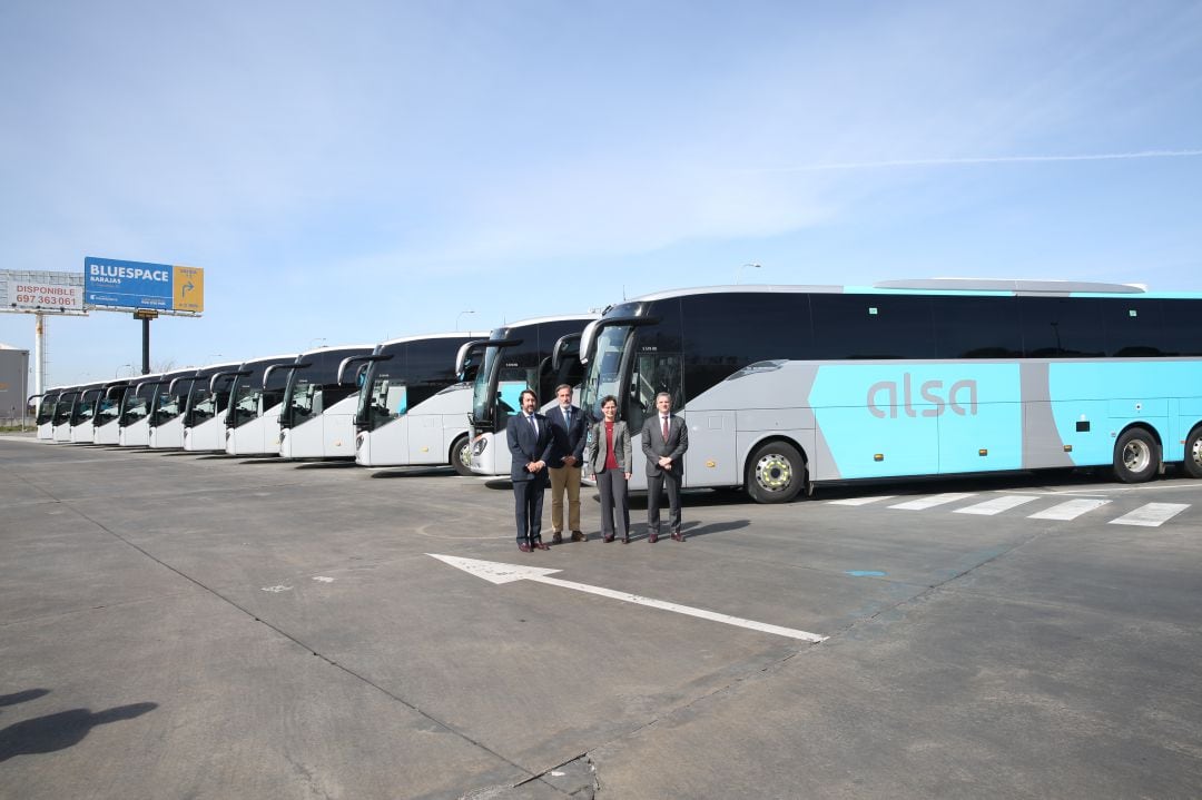 Nueva flota autobuses Madrid-Guadalajara