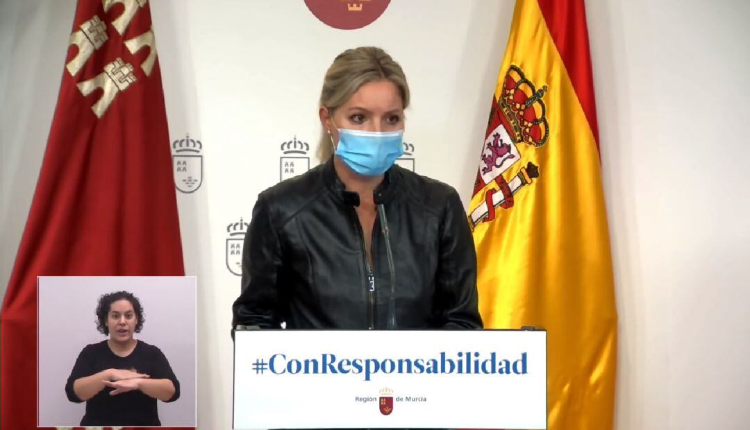 Ana Martinez Vidal, portavoz del gobierno de la región de Murcia