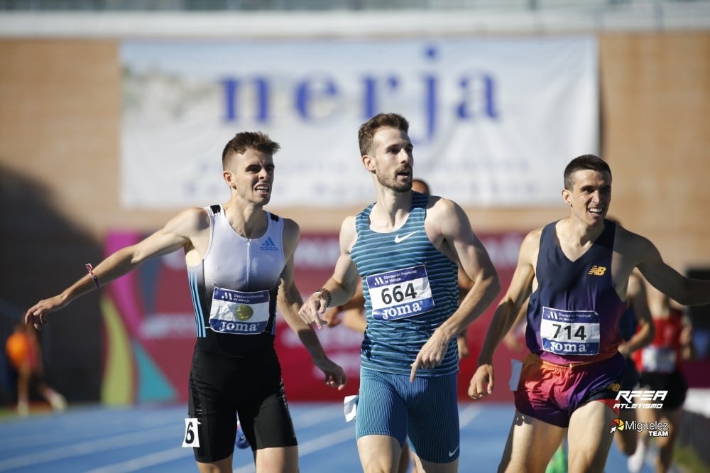 Mariano García acaba en tercera posición la final de los 800 metros