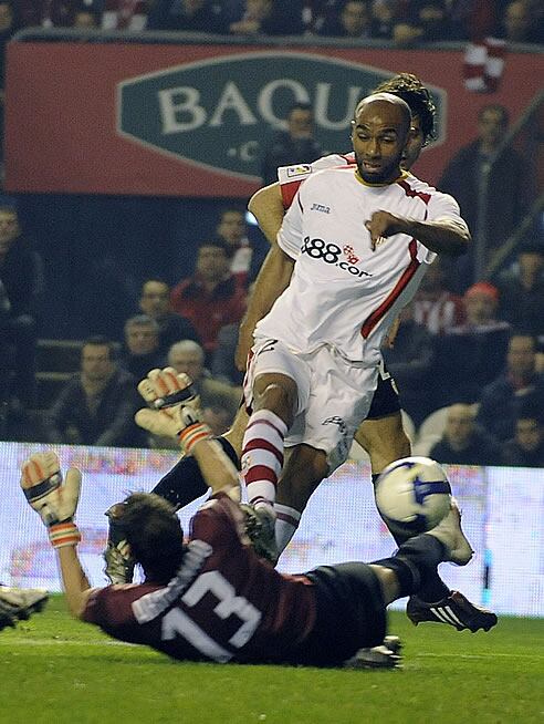 Kanouté, el 'MVP' del partido