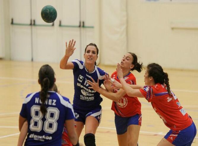 Eli Pinedo fue la máxima goleadora del partido con siete goles