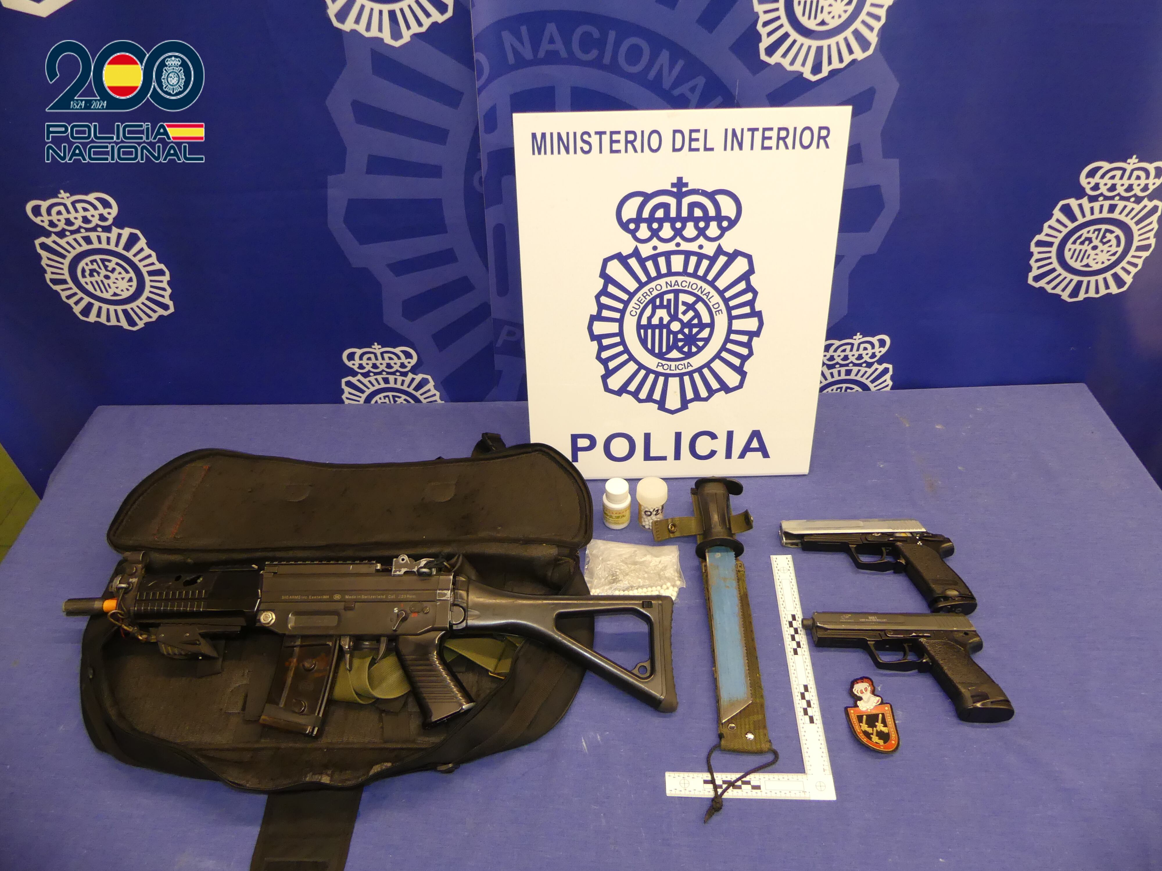 Detenido un hombre de 47 años por amenazar con una pistola a su vecina en Logroño