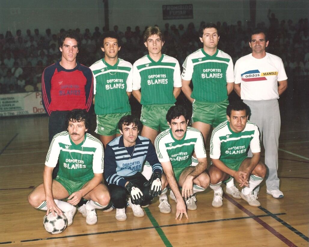 El Grupo Deportivo Blanes campeón de la Liga Nacional de Fútbol Sala.